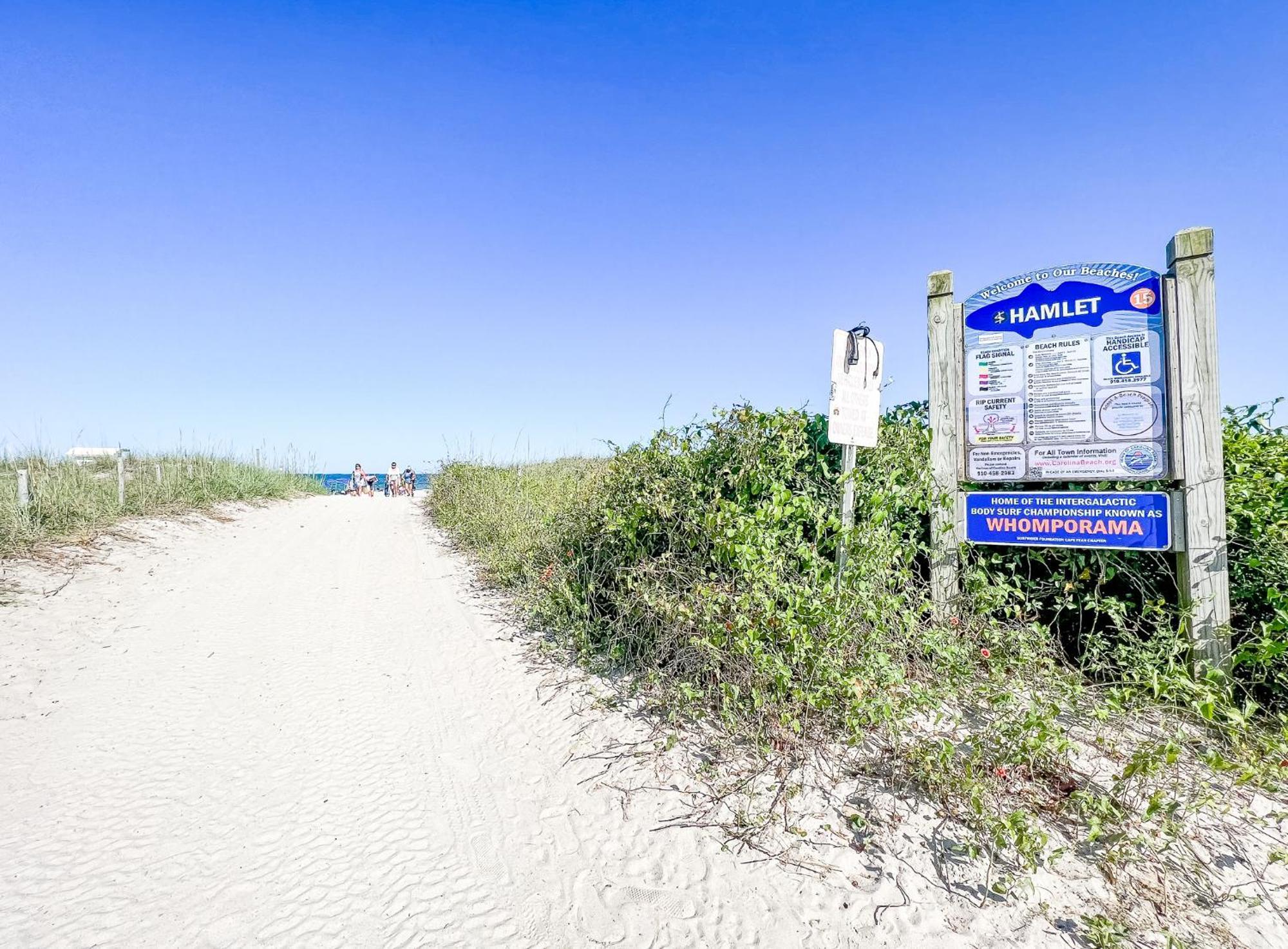Cozy Beach Condo Sleeps 6 Pool Carolina Beach Exterior photo